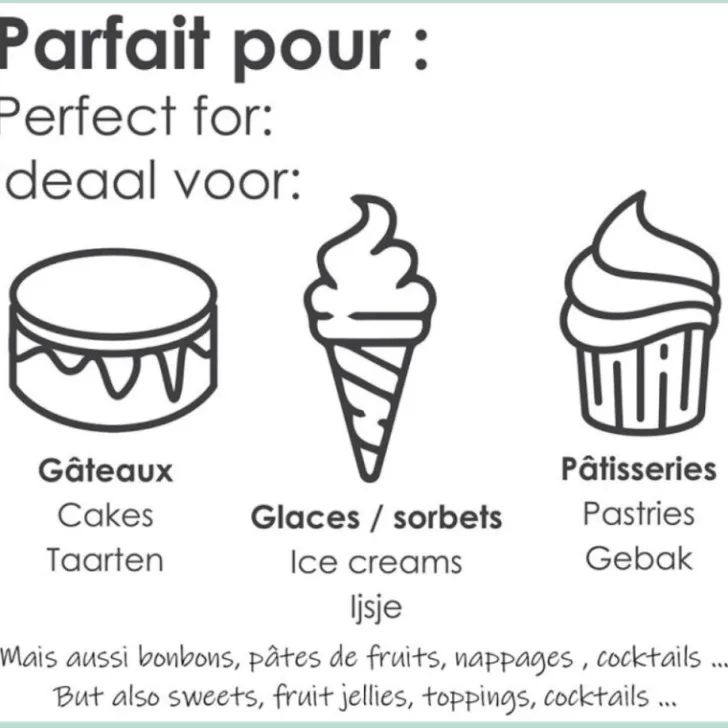 Purée de fruits aux Fruits Rouges