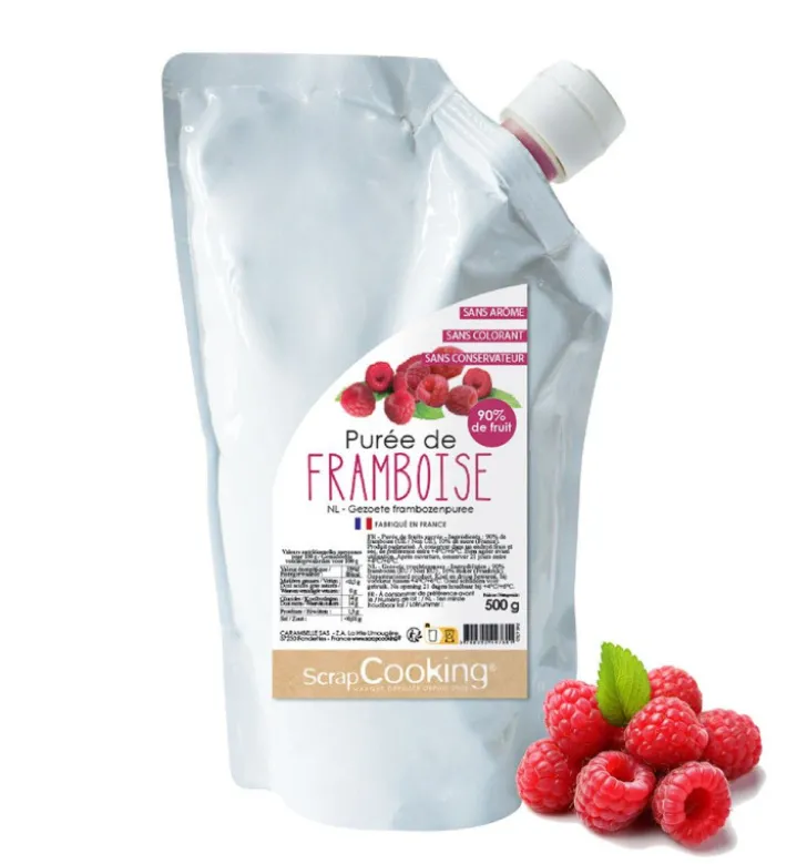 Purée de fruits Framboise