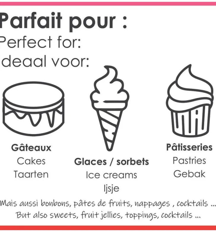 Purée de fruits Framboise