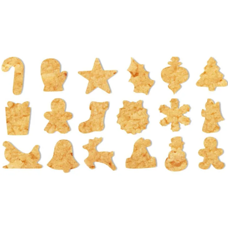 Seau 18 emporte-pièces de Noël pour biscuits et sablés