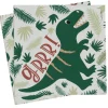 20 serviettes dino