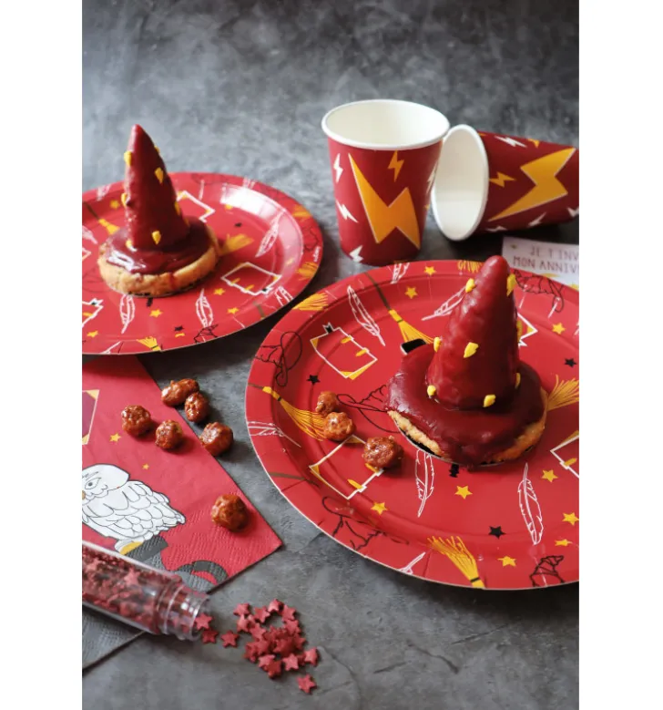 20 serviettes Sorcier