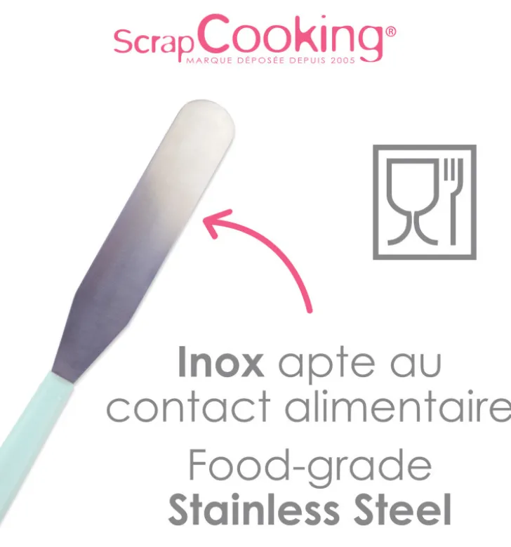 Spatule flexible en inox