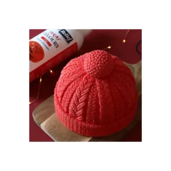 Spray velours alimentaire en bombe rouge pour pâtisserie - 300 ml