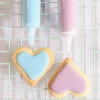 Stylo alimentaire goût choco - bleu pastel
