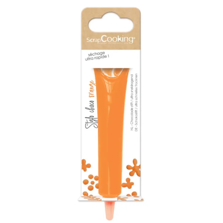 Stylo alimentaire goût choco - orange