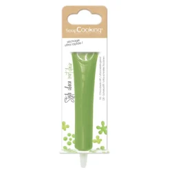 Stylo alimentaire goût choco - vert clair
