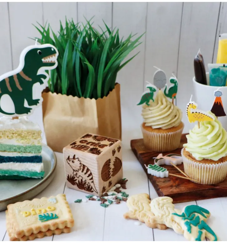 Tampon à biscuits Dinosaure et emporte pièce