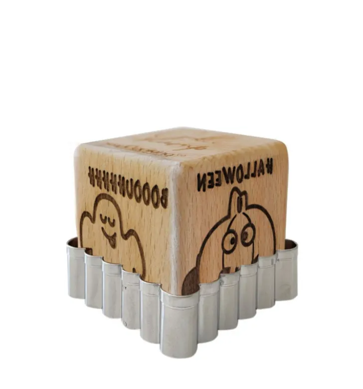Tampon à biscuits Halloween et emporte pièce