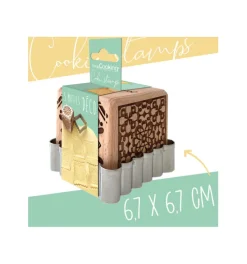 Tampon à biscuits Love et emporte pièce