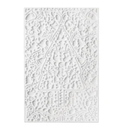 Tapis à empreinte en silicone pour décor de bûche