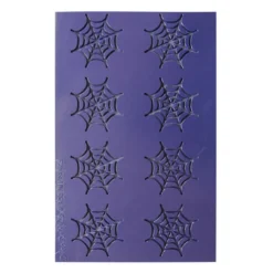 Tapis en silicone pour tuile motif toiles d’araignée – 8 cavités