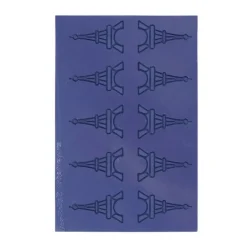 Tapis en silicone pour tuile motif Tours Eiffel – 10 cavités