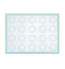 Tapis silicone en fibre de verre choux/éclair/macaron