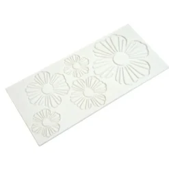 Tapis silicone pour tuiles à motifs fleurs
